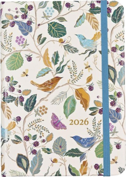 Birds and Berries Compact diary 16-mnds 2026, niet bekend - Gebonden - 9781441345509