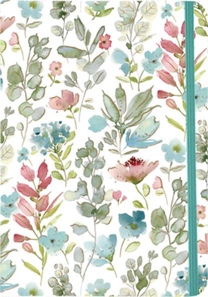 Compact Journal Peter Pauper Floral Watercolor, niet bekend - Gebonden - 9781441346636