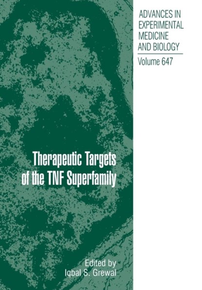Therapeutic Targets of the TNF Superfamily, niet bekend - Paperback - 9781441927996