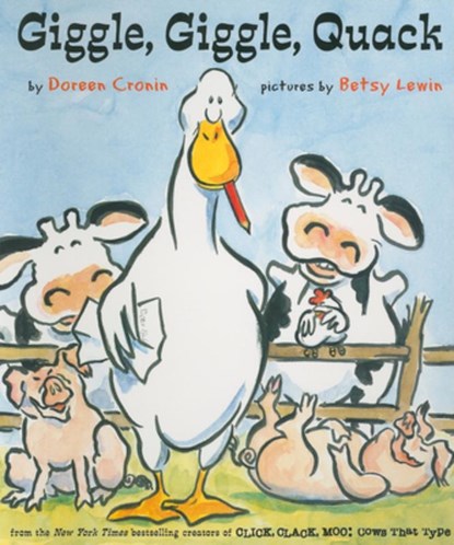 Giggle, Giggle, Quack, Doreen Cronin - Gebonden - 9781442408913