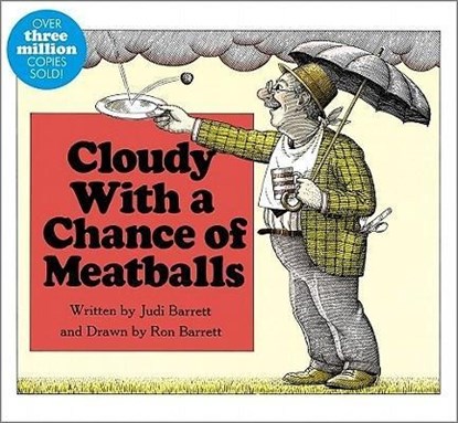 CLOUDY W/A CHANCE OF MEATBALLS, Judi Barrett - Gebonden - 9781442430235