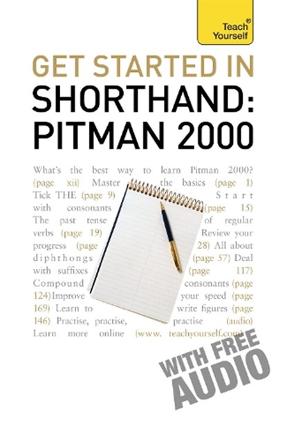 Get Started In Shorthand: Pitman 2000, Pitman Publishing - Paperback - 9781444102963