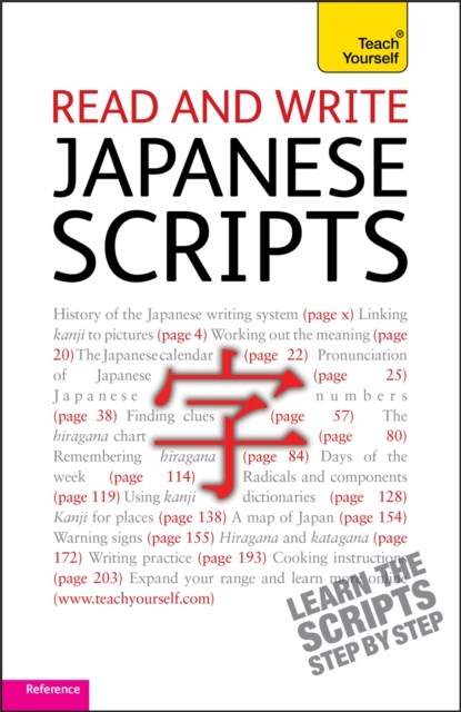 Read and write Japanese scripts: Teach yourself, Helen Gilhooly - Paperback - 9781444103908