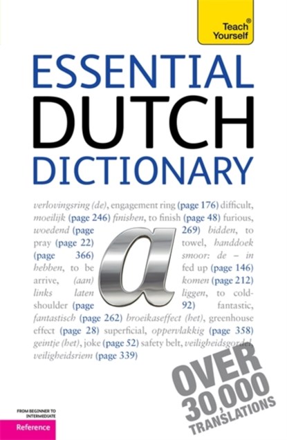 Essential Dutch Dictionary: Teach Yourself, Gerdi Quist ; Dennis Strik - Paperback - 9781444103977