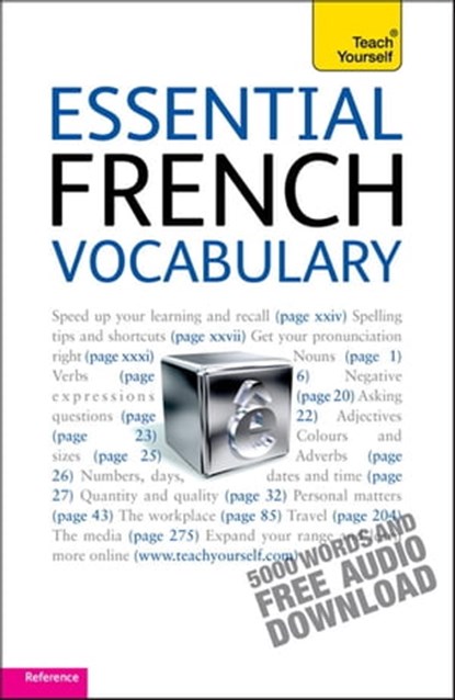 Essential French Vocabulary: Teach Yourself, Noel Saint-Thomas - Ebook - 9781444130836