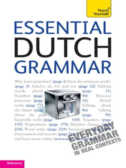 Essential Dutch Grammar: Teach Yourself, Gerdi Quist ; Dennis Strik - Ebook - 9781444131772