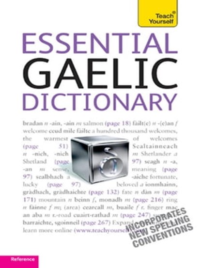 Essential Gaelic Dictionary: Teach Yourself, Boyd Robertson ; Ian Macdonald - Ebook - 9781444132151