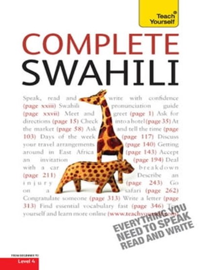 Complete Swahili Beginner to Intermediate Course, Joan Russell - Ebook - 9781444133820