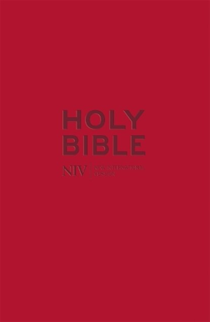 NIV Pocket Red Soft-Tone Bible with Zip, niet bekend - Paperback - 9781444749779