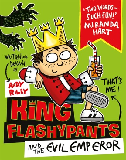 King flashypants and the evil emperor, andy riley - Paperback - 9781444929591