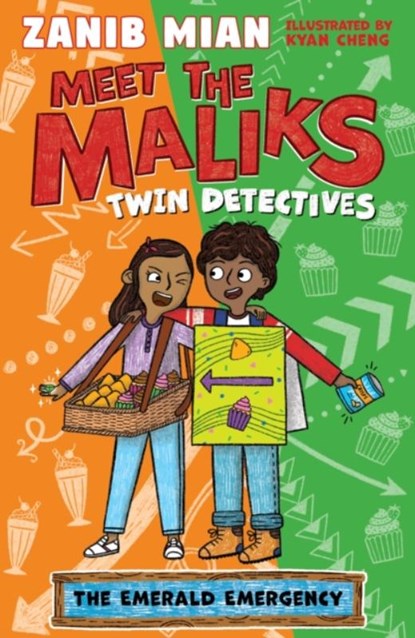 Meet the Maliks – Twin Detectives: The Emerald Emergency, Zanib Mian - Paperback - 9781444934571