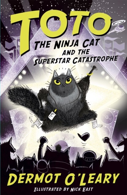 Toto the Ninja Cat and the Superstar Catastrophe, Dermot O'Leary - Gebonden - 9781444952056