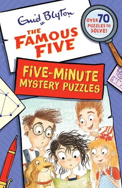 Famous Five: Five-Minute Mystery Puzzles, Enid Blyton - Paperback - 9781444980233