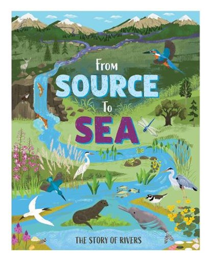 From Source to Sea: The Story of Rivers, Kay Barnham - Gebonden - 9781445195322