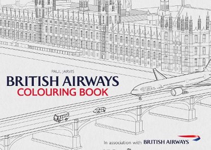 British Airways Colouring Book, Paul Jarvis - Paperback - 9781445666129