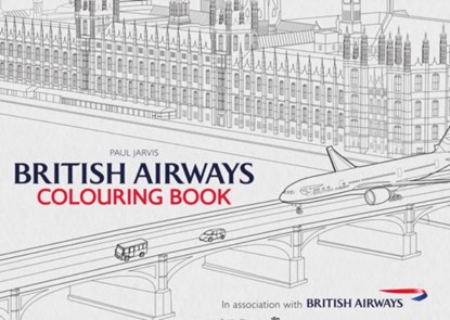 British Airways Colouring Book, Paul Jarvis - Paperback - 9781445666129