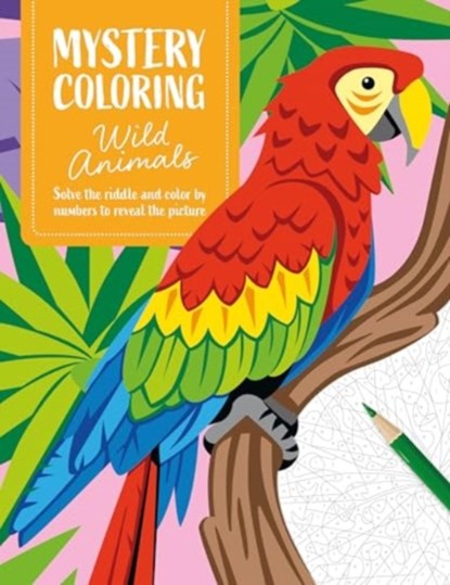 Mystery Coloring Wild Animals, David & Charles Publishing - Paperback - 9781446316221