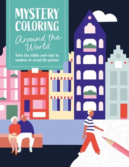 Mystery Coloring Around the World, David & Charles Publishing - Paperback - 9781446317563