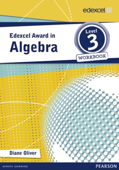 Edexcel Award in Algebra Level 3 Workbook, niet bekend - Paperback - 9781446903230