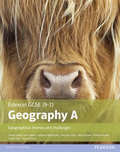 GCSE (9-1) Geography specification A: Geographical Themes and Challenges, Rob Clemens ; David Flint ; Michael Chiles ; John Hopkin ; Phillip Crossley ; Rob Bircher ; Paul Guiness - Paperback - 9781446927755