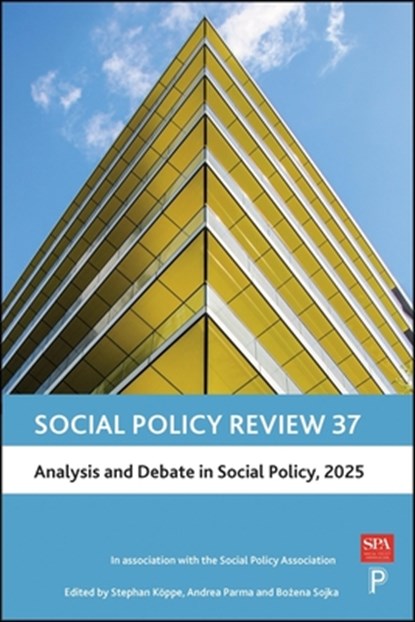Social Policy Review 37: Analysis and Debate in Social Policy, 2025, Lee Gregory - Gebonden - 9781447377214