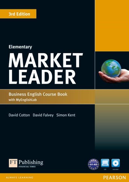 Market Leader 3rd Edition Elementary Coursebook with DVD-ROM and MyEnglishLab Student online access code Pack, David Cotton ; David Falvey ; Simon Kent ; Nina O'Driscoll - Paperback - 9781447922261
