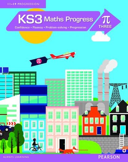 KS3 Maths Progress Student Book Pi 3, Katherine Pate ; Naomi Norman - Paperback - 9781447962366