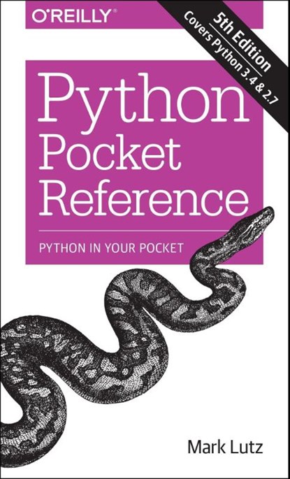 Python Pocket Reference, Mark Lutz - Paperback - 9781449357016