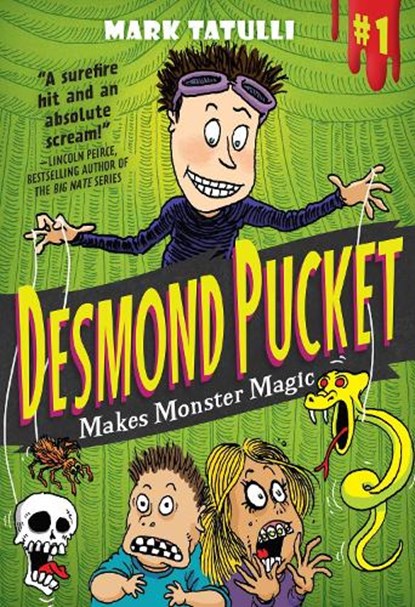 Desmond Pucket Makes Monster Magic, Mark Tatulli - Paperback - 9781449471392