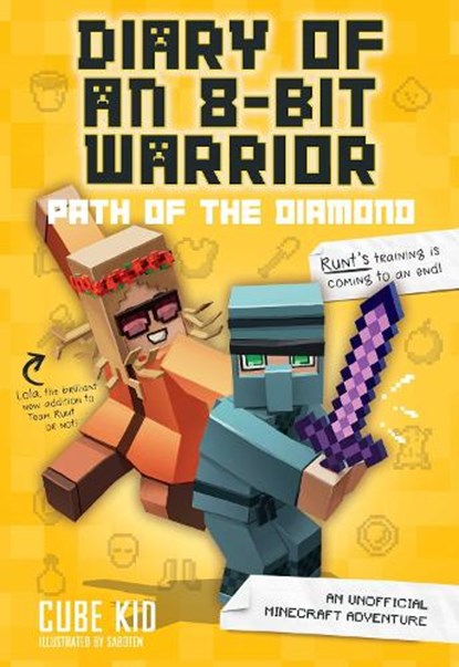 Diary of an 8-Bit Warrior: Path of the Diamond, Cube Kid - Paperback - 9781449480097