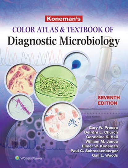 Koneman's Color Atlas and Textbook of Diagnostic Microbiology, PROCOP,  Gary W. ; Koneman, Elmer W. - Gebonden - 9781451189353