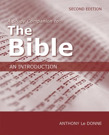 A Study Companion to The Bible, Anthony LeDonne - Paperback - 9781451483628