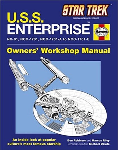 U.S.S. Enterprise Haynes Manual, Ben Robinson - Gebonden - 9781451621297