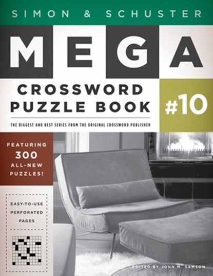 Simon & Schuster Mega Crossword Puzzle Book #10, John M. Samson - Paperback - 9781451627381