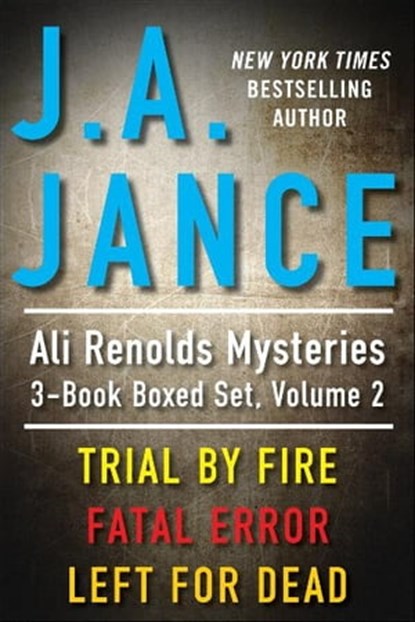 J.A. Jance's Ali Reynolds Mysteries 3-Book Boxed Set, Volume 2, J.A. Jance - Ebook - 9781451675788
