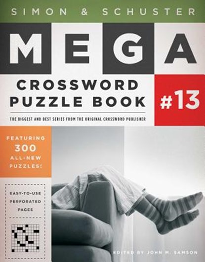 Simon & Schuster Mega Crossword Puzzle Book #13, John M. Samson - Paperback - 9781451688016