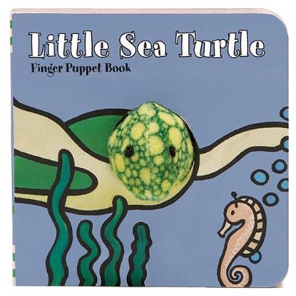 Little Sea Turtle: Finger Puppet Book: (Finger Puppet Book for Toddlers and Babies, Baby Books for First Year, Animal Finger Puppets), Chronicle Books - Gebonden - 9781452129136