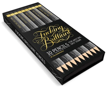 Fucking Brilliant Pencils, Calligraphuck - Gebonden - 9781452144818