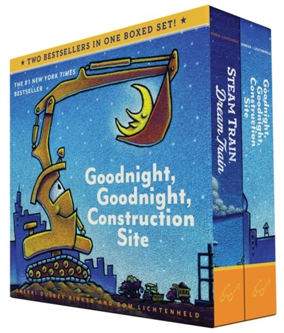 Goodnight, Goodnight, Construction Site and Steam Train, Dream Train Board Books Boxed Set, Sherri Duskey Rinker - Gebonden Gebonden - 9781452146980