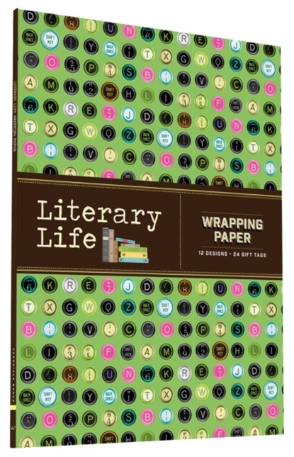 Literary Life Wrapping Paper, niet bekend - Gebonden Paperback - 9781452149134