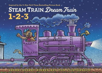 Steam Train, Dream Train Counting, Sherri Duskey Rinker - Gebonden - 9781452149141