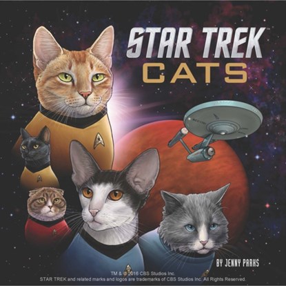 Star Trek Cats, Jenny Parks - Gebonden Gebonden - 9781452158419