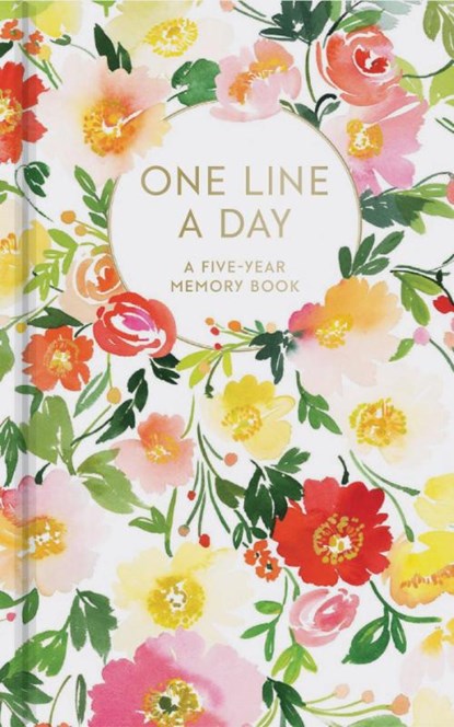 Floral One Line a Day: A Five-Year Memory Book, niet bekend - Gebonden Gebonden - 9781452164618