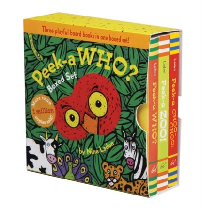Peek-a Who? Boxed Set, Nina Laden - Gebonden - 9781452166131
