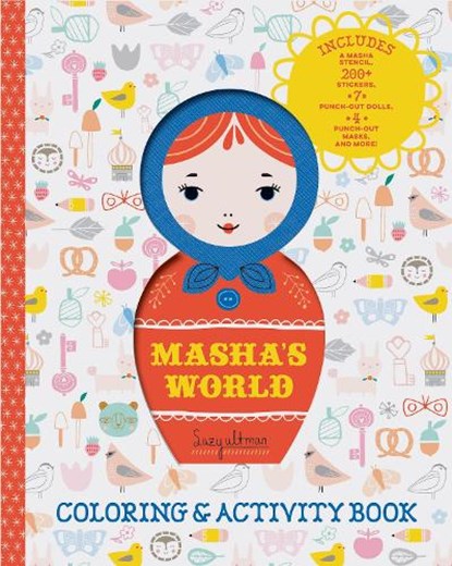 Masha's world: coloring & activity book, suzy ultman - Gebonden - 9781452166445