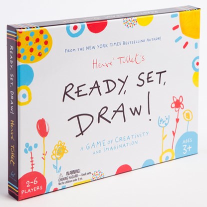 Ready, Set, Draw!: A Game of Creativity and Imagination (Drawing Game for Children and Adults, Interactive Game for Preschoolers to Kids, Herve Tullet - Gebonden - 9781452175638