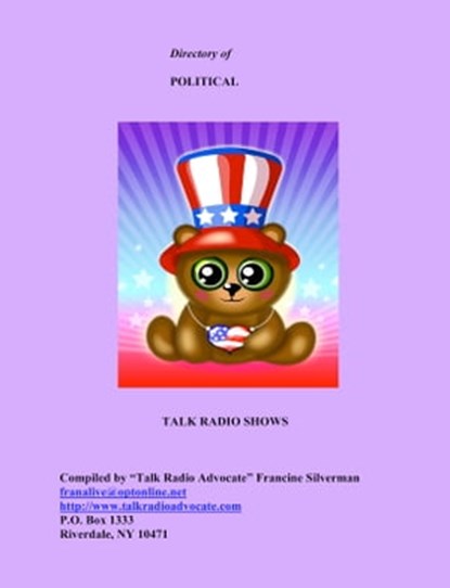 Directory of Political Talk Radio Shows, Francine Silverman - Ebook - 9781452303246