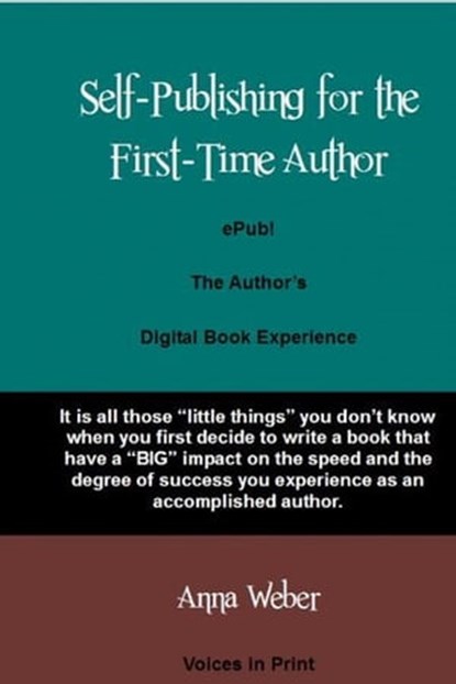 ePub! The Author's Digital Book Experience, Anna Weber - Ebook - 9781452448589
