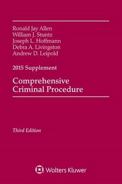 Comprehensive Criminal Procedure, ALLEN,  Ronald Jay - Paperback - 9781454859284