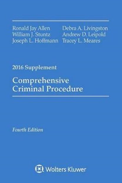 Comprehensive Criminal Procedure Supplement, ALLEN,  Ronald Jay - Paperback - 9781454875420